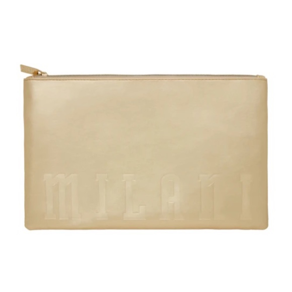 Milani - Gold Clutch Cosmetic Bag